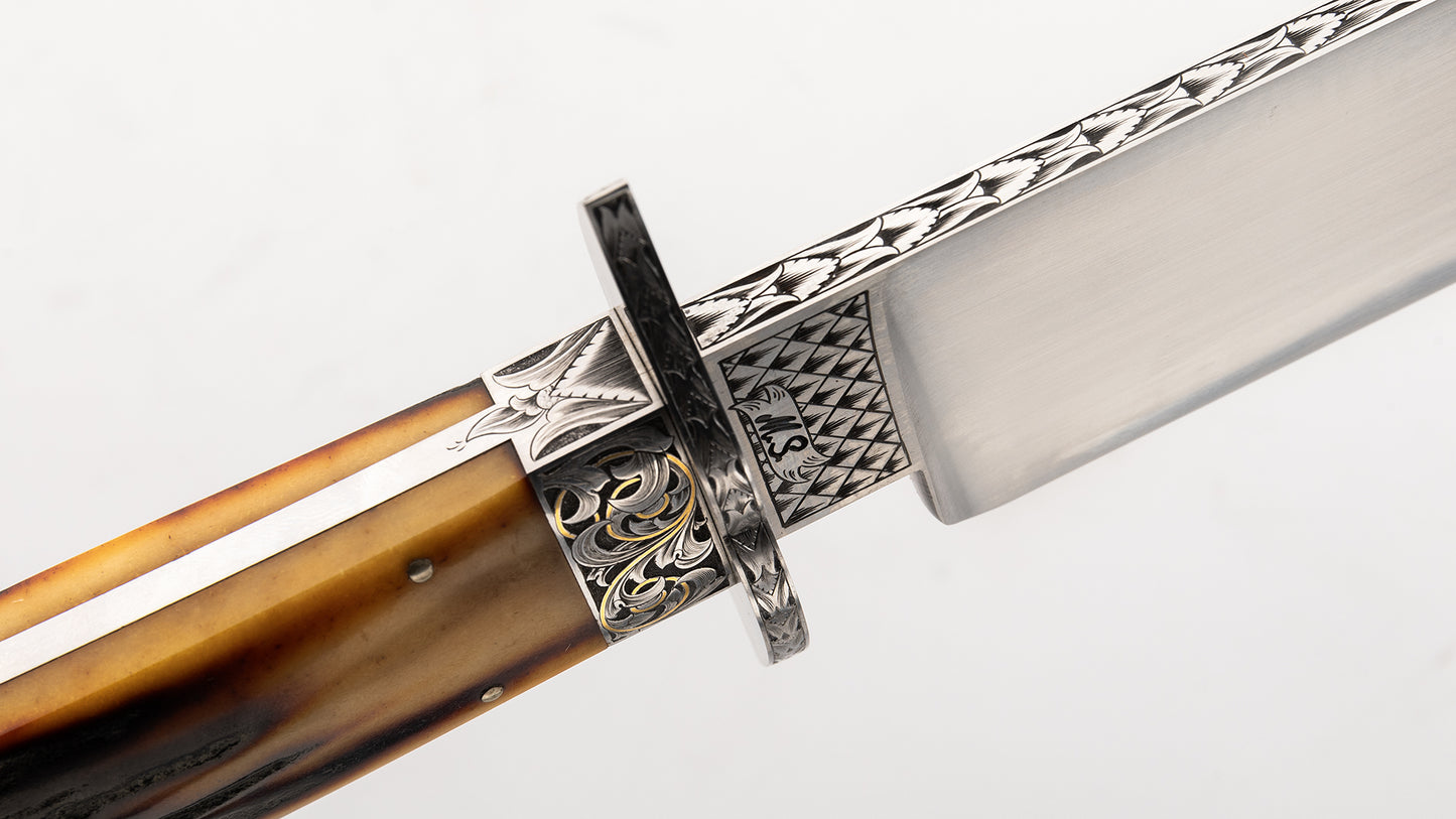 Engraved Satin Bowie - Steve Dunn