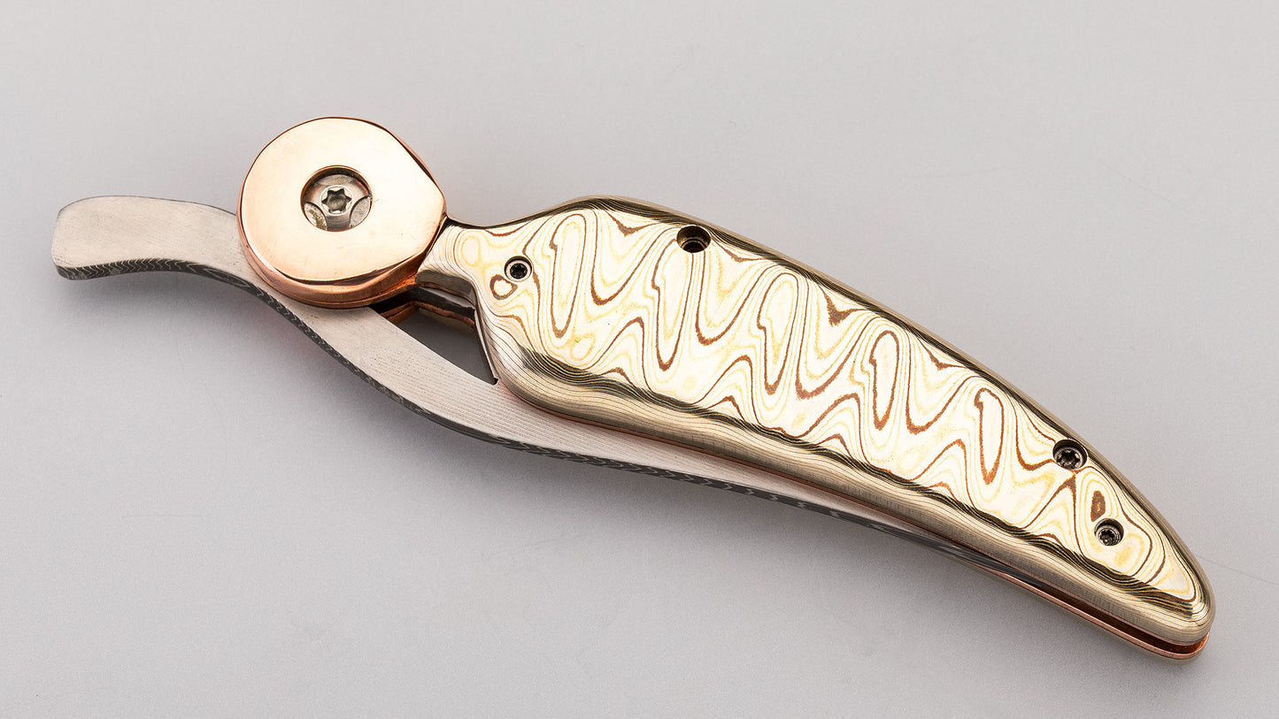 Mokume Gane Folder - Joe Maynard