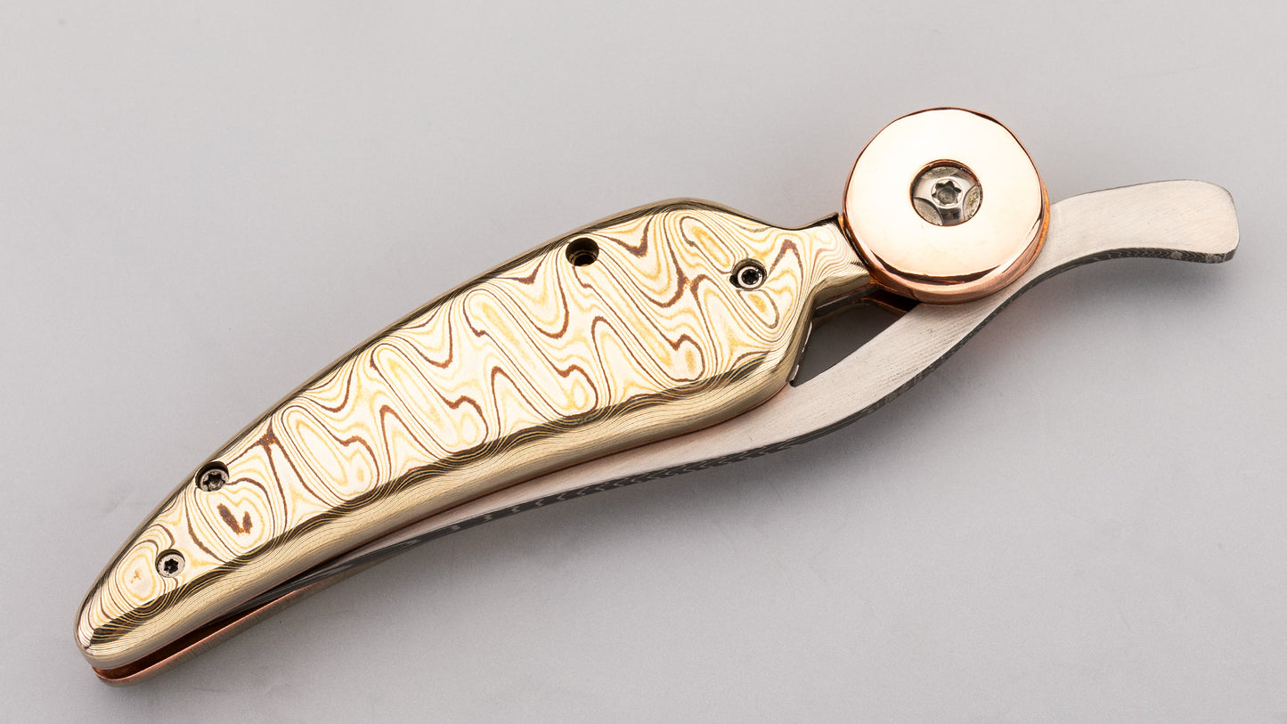 Mokume Gane Folder - Joe Maynard