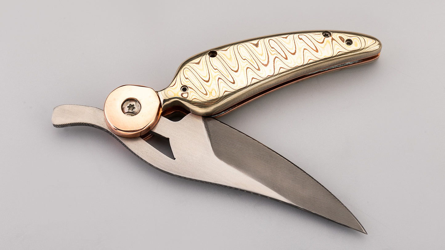 Mokume Gane Folder - Joe Maynard