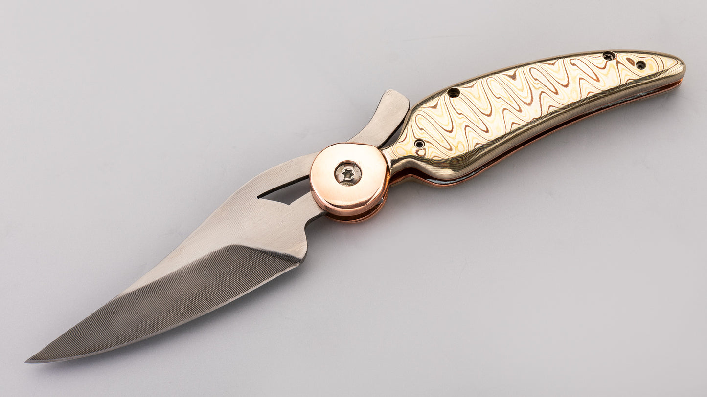 Mokume Gane Folder - Joe Maynard