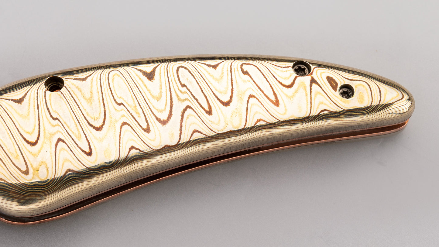 Mokume Gane Folder - Joe Maynard